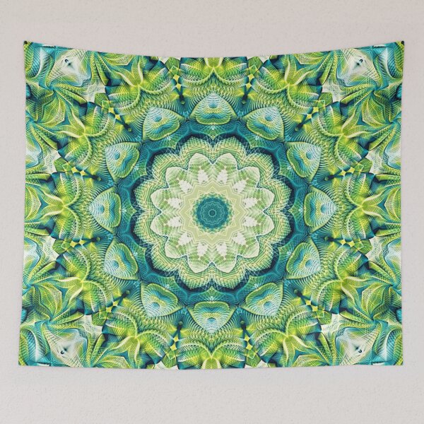Item preview, Flower Of Life Mandala (Chartreuse) designed and sold by Mandala Of Life.