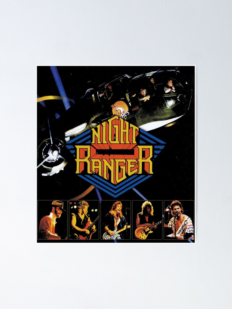 Night Ranger 7 Wishes Tour 2019 Poster By Nisssionnis Redbubble