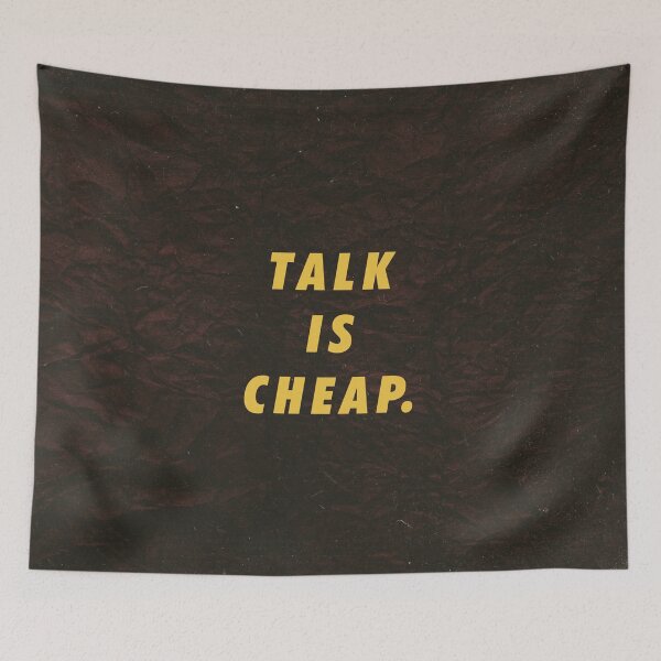 Item preview, Talk Is Cheap You Can Do This designed and sold by artworkbyrihen.