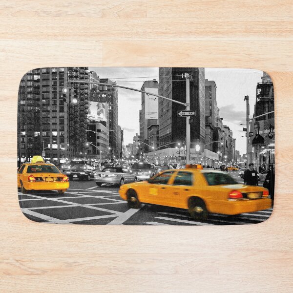 Item preview, NYC Yellow Cabs Flat Iron Building designed and sold by Hell-Prints.