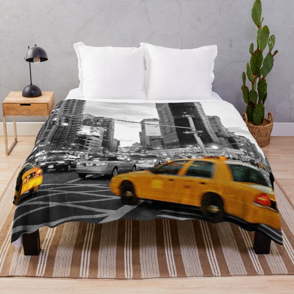 Item preview, NYC Yellow Cabs Flat Iron Building designed and sold by Hell-Prints.