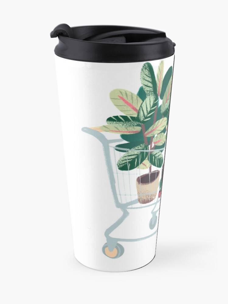 Alternate view of Plant friends Travel Coffee Mug