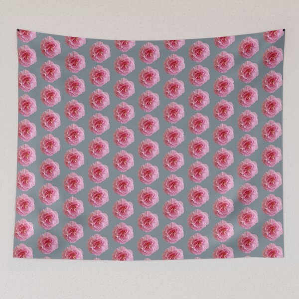 Item preview, Pink Carnations on Grey designed and sold by ellenhenry.