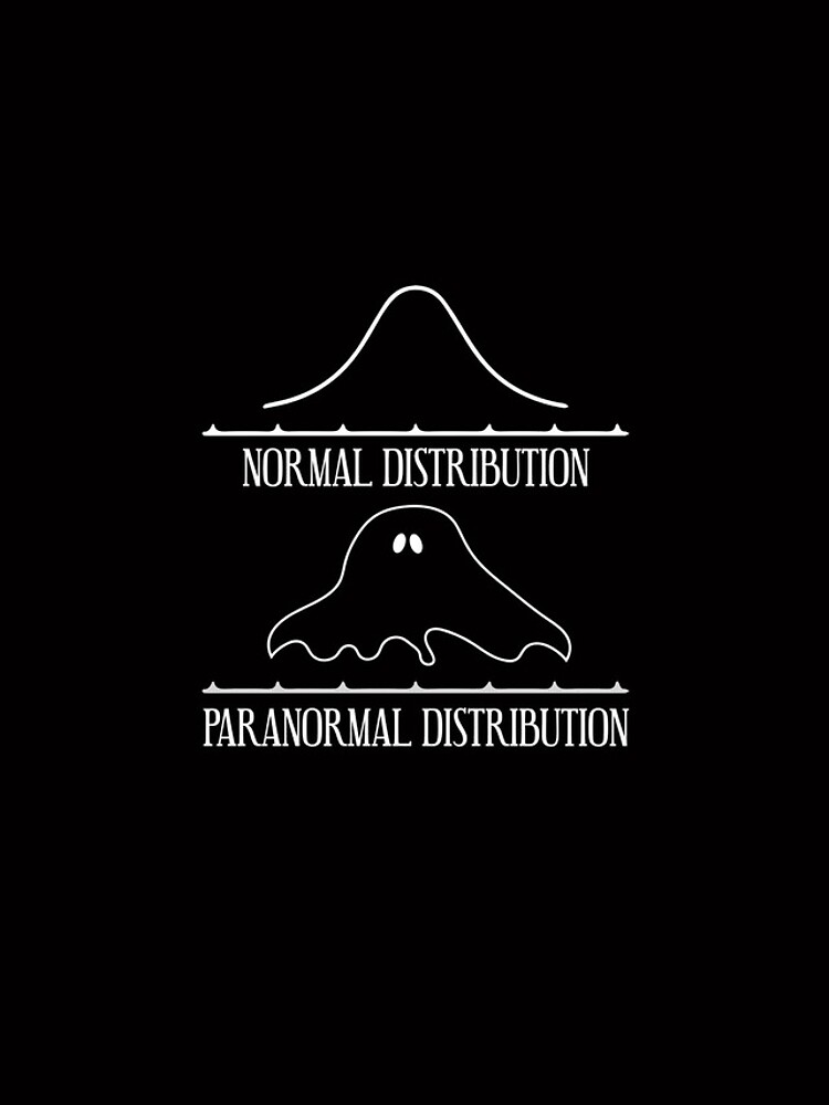 Thumbnail 4 of 4, iPhone Case, Normal and Paranormal Distribution - Math Graph Ghost designed and sold by ozal.