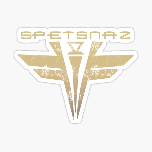 Spetsnaz Stickers Redbubble - spetsnaz logo roblox