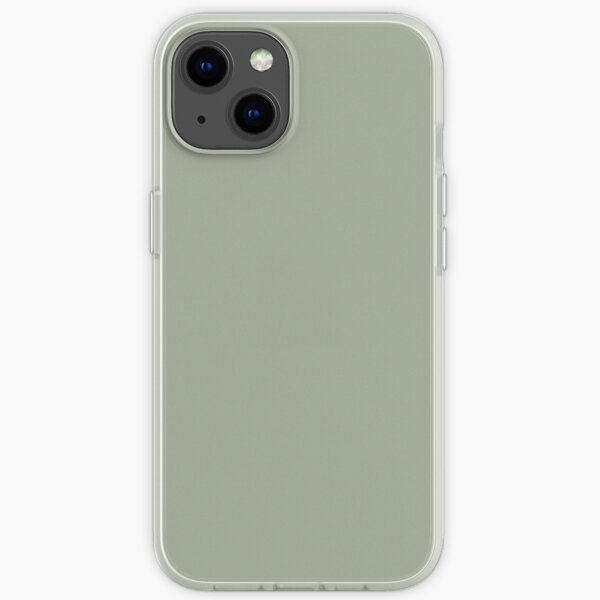 PANTONE 16-0110 TPX Desert Sage Coque souple iPhone