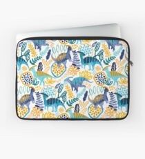 Gouache Parasaurolophuses Laptop Sleeve