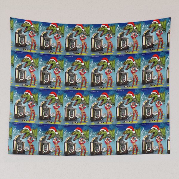 Item preview, Jurassic Christmas Song designed and sold by PrivateVices.