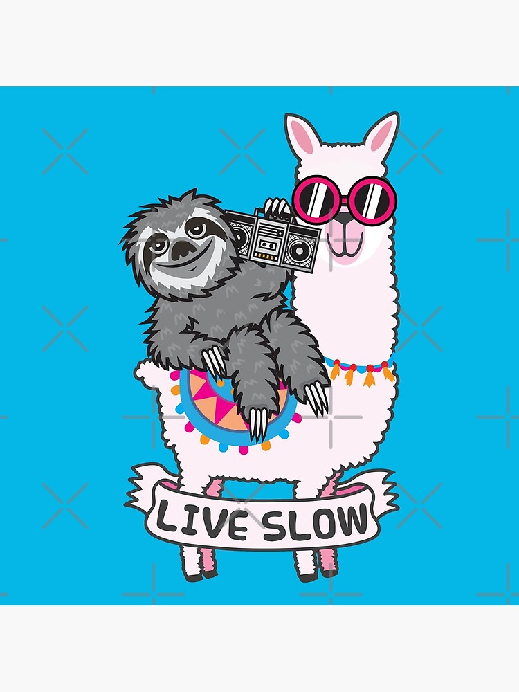 Sloth llama by plushism