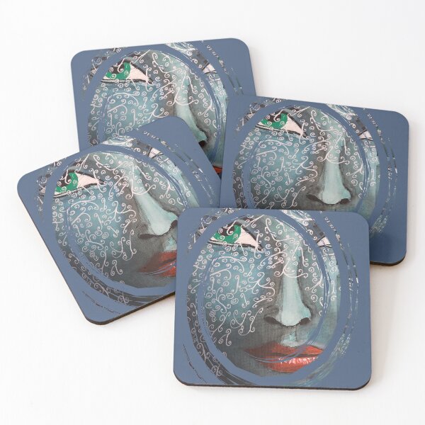 Item preview, Bluefaced lady designed and sold by ColoursCauldron.