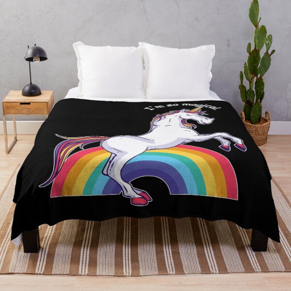 Item preview, Unicorn with rainbow and funny saying. designed and sold by emphatic.