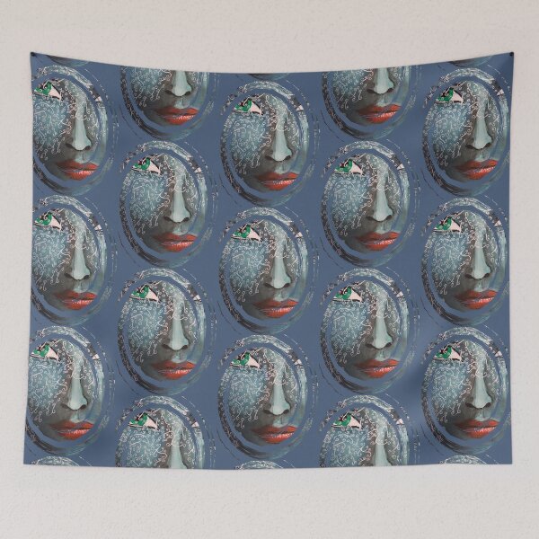 Item preview, Bluefaced lady designed and sold by ColoursCauldron.