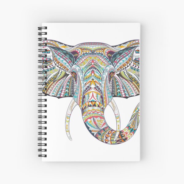 Spiralblocke Stammes Elefant Redbubble