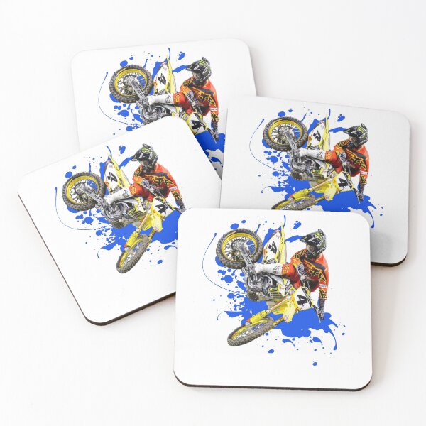 Item preview, Richy Carmichael - The Goat RC4 #4 Motocross and Supercross Champion Gift Design designed and sold by JohnyyBrap.