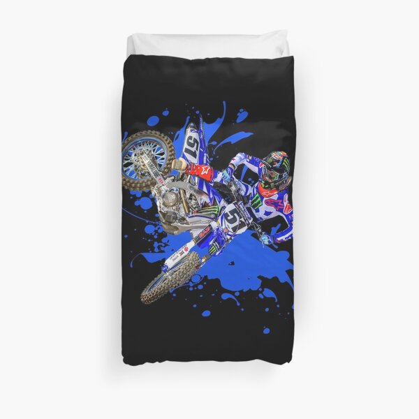 Justin Barcia JB51 Bam Bam #51 BamBam Motocross and Supercross Champion 51 Gift Design Duvet Cover