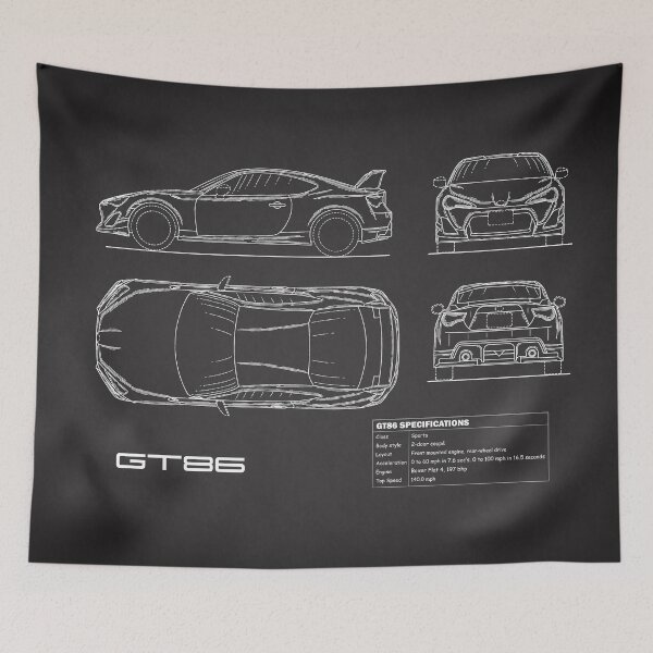 Item preview, GT86 Blueprint designed and sold by rogue-design.