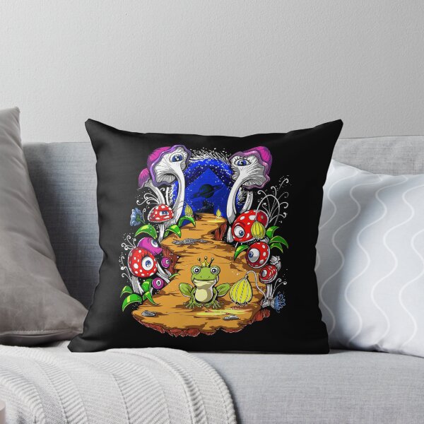 Item preview, Psychedelic Mushrooms Forest designed and sold by underheaven.