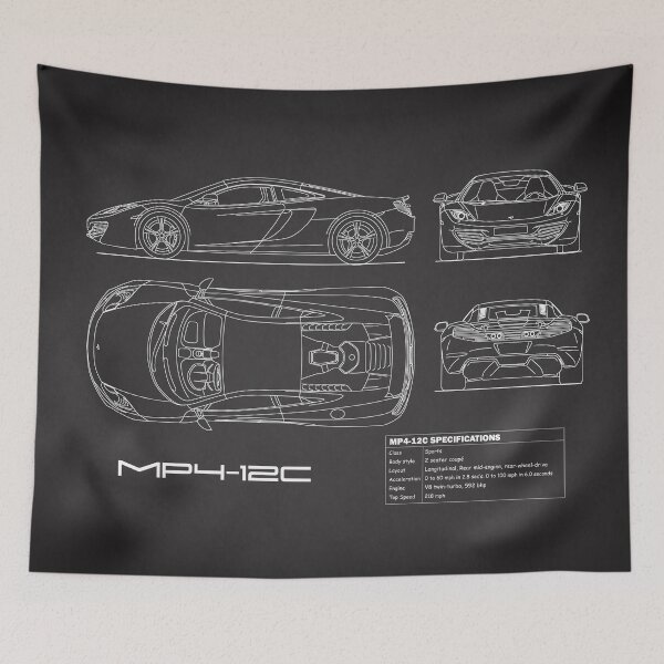 Item preview, MP4-12C Blueprint designed and sold by rogue-design.