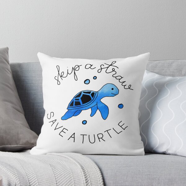 Item preview, Skip a Straw save a turtle designed and sold by Sioox.