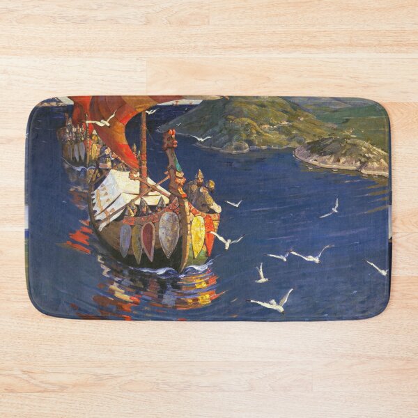 Item preview, Nicholas Roerich, Viking Guests from Overseas  designed and sold by Vintage Designs +.
