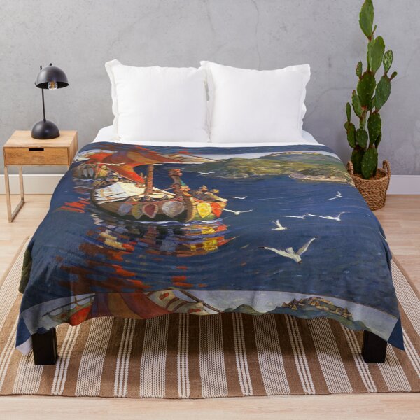 Item preview, Nicholas Roerich, Viking Guests from Overseas designed and sold by Vintage Designs +.