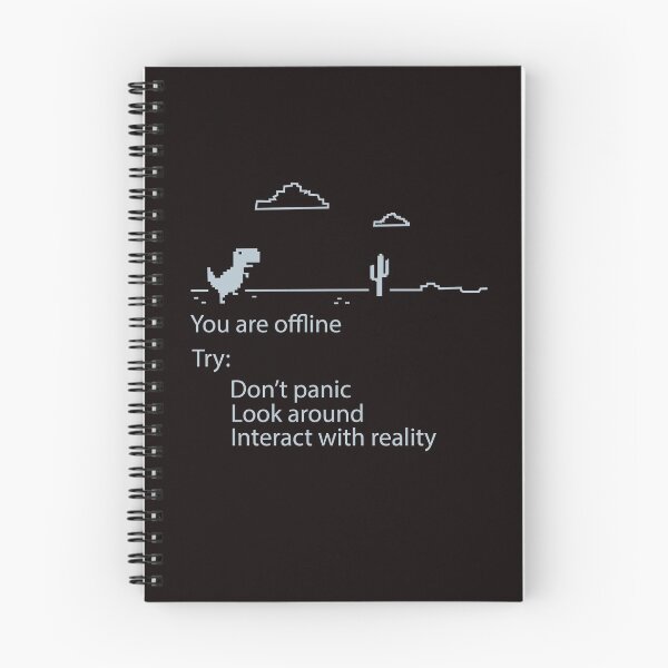 Item preview, You are offline - Pixel Dinosaur designed and sold by ozal.