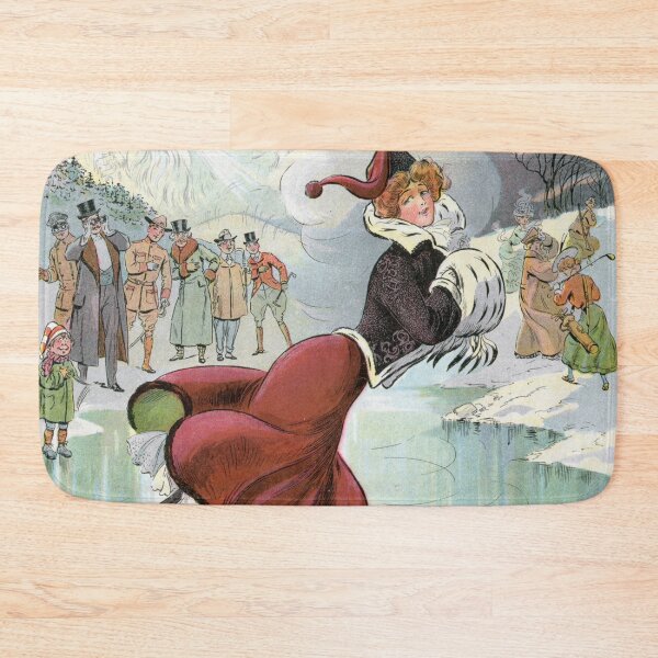 Item preview, Ice Skating lady designed and sold by Vintage Designs +.