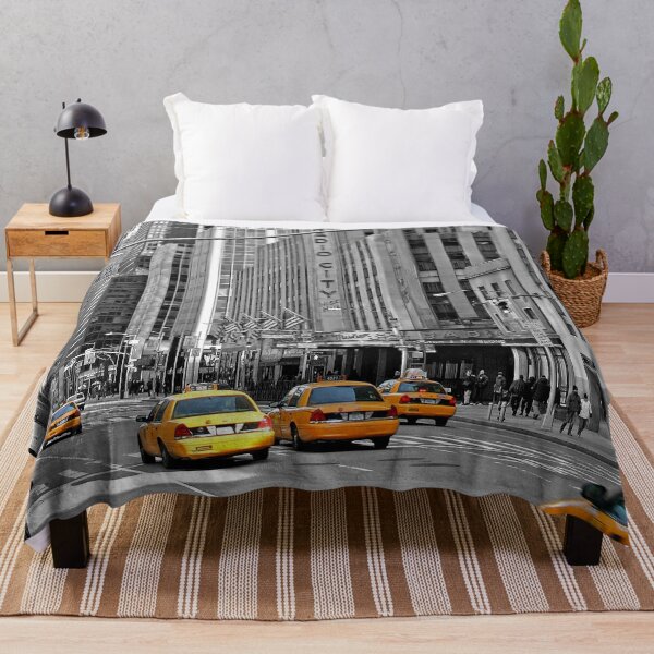 Item preview, NYC Yellow Cabs Radio City Music Hall designed and sold by Hell-Prints.