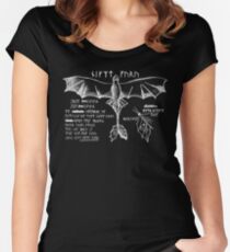 Dragon Flying 101 Women's Fitted Scoop T-Shirt