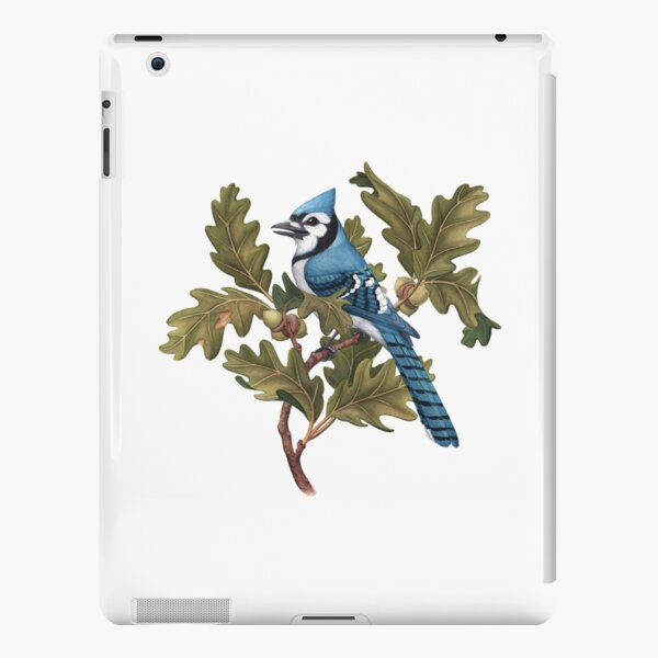 Blue Jay Art Design Flying Blue Jay  iPad Case & Skin for Sale by  fantasticdesign