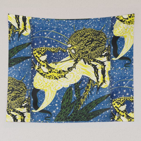 Item preview, Crab Monster Vintage illustration designed and sold by Vintage Designs +.