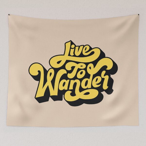 Item preview, LIVE TO WANDER designed and sold by Spinickus.