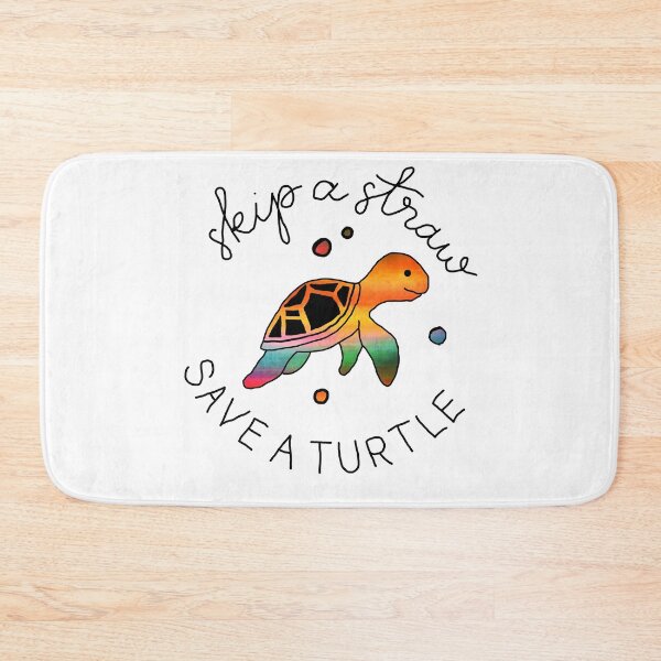 Item preview, Skip a Straw save a turtle designed and sold by Sioox.