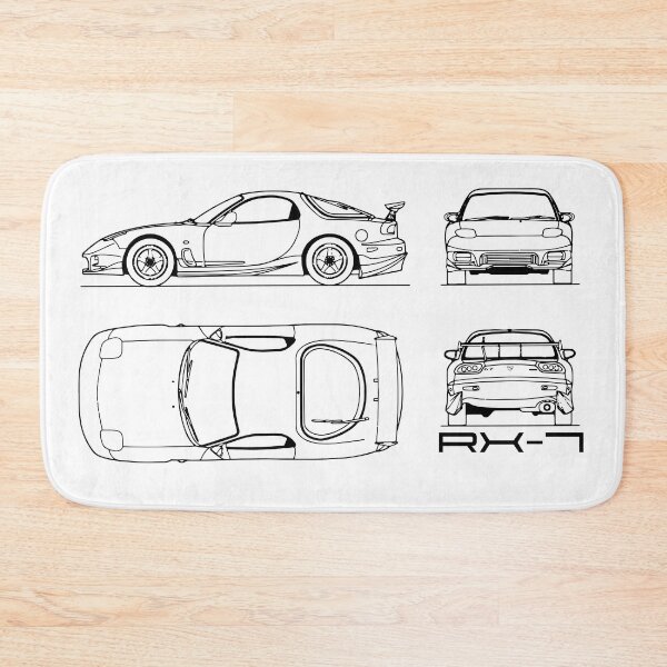 Item preview, RX-7 Blueprint designed and sold by rogue-design.