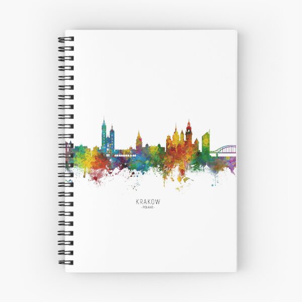 Item preview, Krakow Poland Skyline designed and sold by ArtPrints.