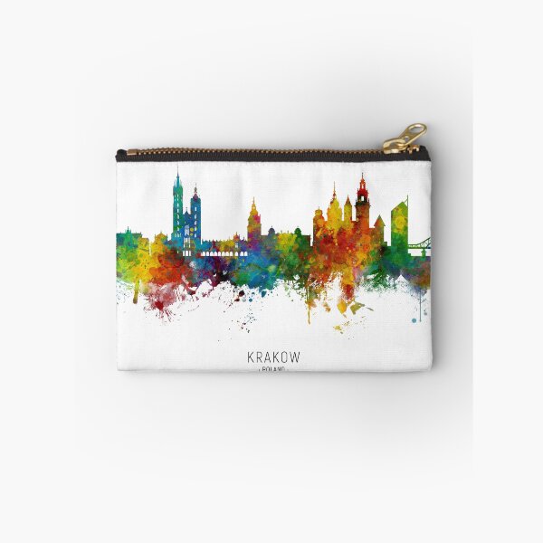 Item preview, Krakow Poland Skyline designed and sold by ArtPrints.