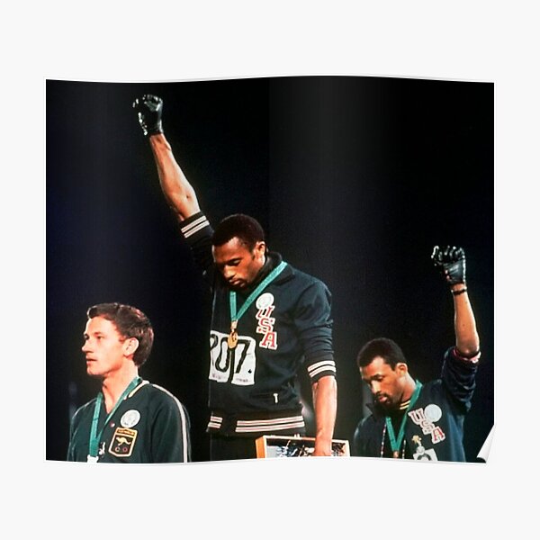 Olympic Black Power Salute Poster