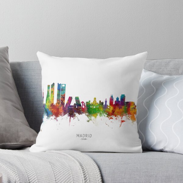 Item preview, Madrid Spain Skyline designed and sold by ArtPrints.