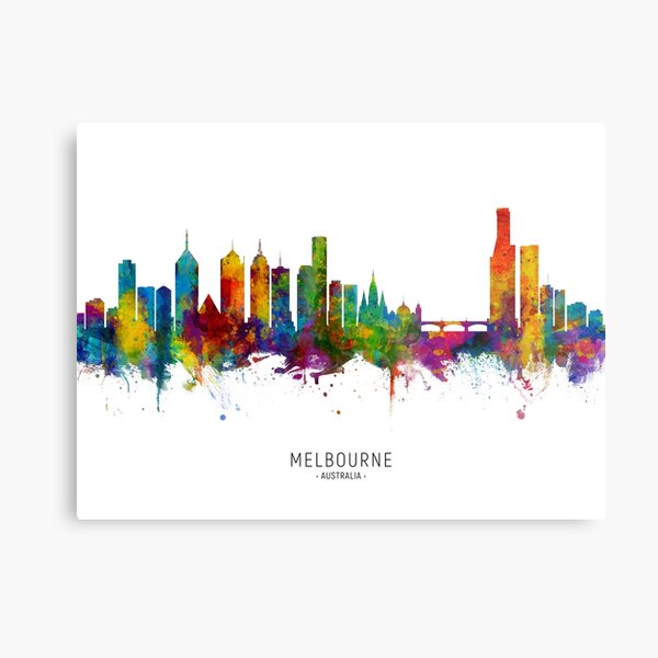 Item preview, Melbourne Australia Skyline designed and sold by MICHAEL TOMPSETT.