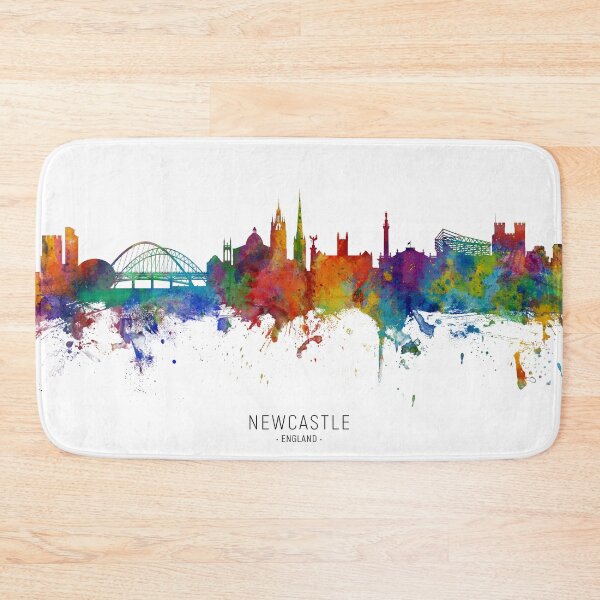 Item preview, Newcastle England Skyline designed and sold by ArtPrints.