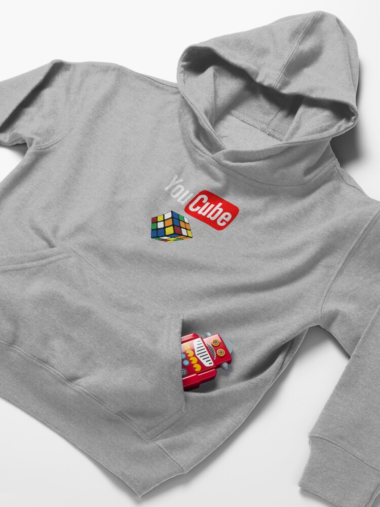 Alternate view of You Cube Shirt Puzzle Cube Shirt Kids Pullover Hoodie
