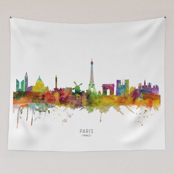 Item preview, Paris France Skyline designed and sold by ArtPrints.