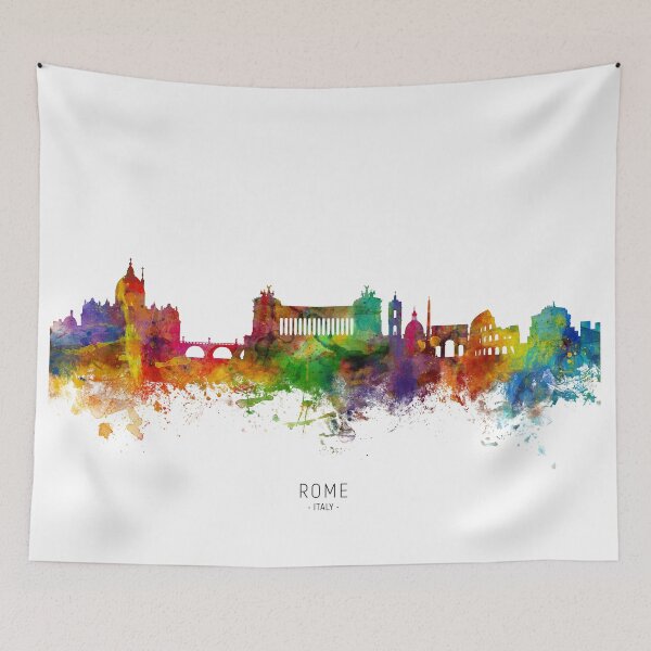 Item preview, Rome Italy Skyline designed and sold by ArtPrints.