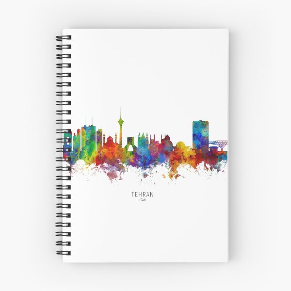 Item preview, Tehran Iran Skyline designed and sold by ArtPrints.