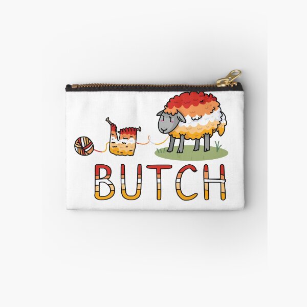 Item preview, Cute butch lesbian fluffy sheep cartoon vector illustration motif set.  designed and sold by Limolida.