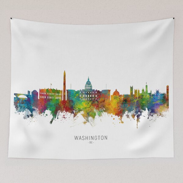 Item preview, Washington DC Skyline designed and sold by ArtPrints.