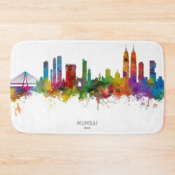 Item preview, Mumbai Skyline India Bombay designed and sold by ArtPrints.