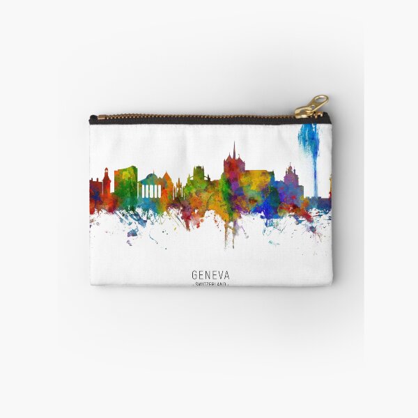 Item preview, Geneva Switzerland Skyline designed and sold by ArtPrints.