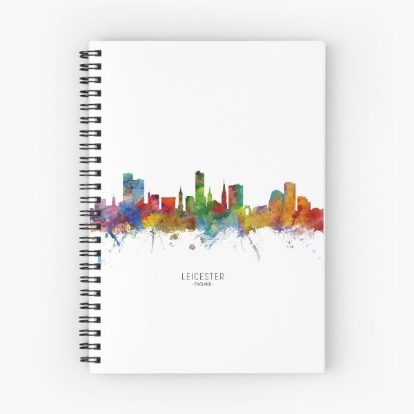 Item preview, Leicester England Skyline designed and sold by ArtPrints.