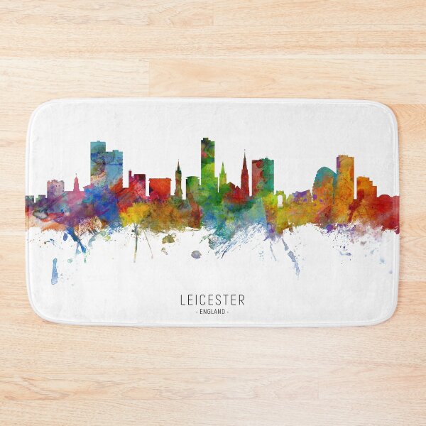Item preview, Leicester England Skyline designed and sold by ArtPrints.